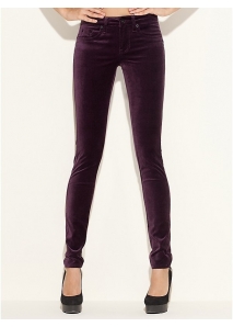 Pantaloni skinny din catifea