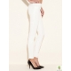 Blugi skinny strech cerati, cu efect "piele de sarpe"