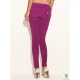 Blugi ultra skinny stretch din catifea reiata