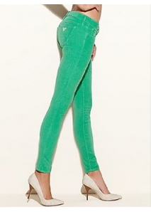 Blugi ultra skinny stretch din catifea reiata