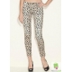 Blugi skinny strech cu print piton