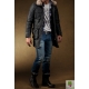Blugi slim cu aspect uzat