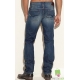 Blugi slim cu aspect uzat