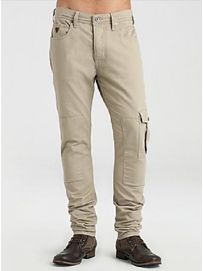 Pantaloni slim cu buzunare cargo