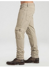 Pantaloni slim cu buzunare cargo