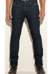 Blugi slim cu tinte piramidale