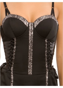 Rochie mini cu corset push-up