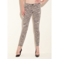 Blugi skinny animal-print