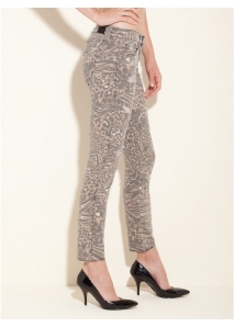 Blugi skinny animal-print
