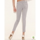 Blugi ultra skinny cu imprimeu sarpe