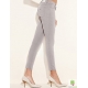 Blugi ultra skinny cu imprimeu sarpe