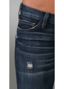 Blugi skinny cu rupturi