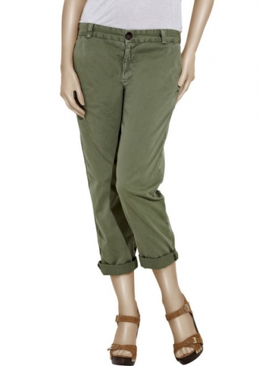 Pantaloni subtiri, 3/4, army