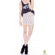 Fusta mini reversibila, din dantela elastica