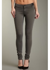 Pantaloni subtiri ultra skinny, cu talie elastica si cusaturi curbate