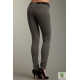 Pantaloni subtiri ultra skinny, cu talie elastica si cusaturi curbate