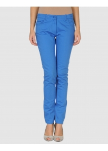 Blugi skinny colorati, cu talie joasa si fermoare la glezna