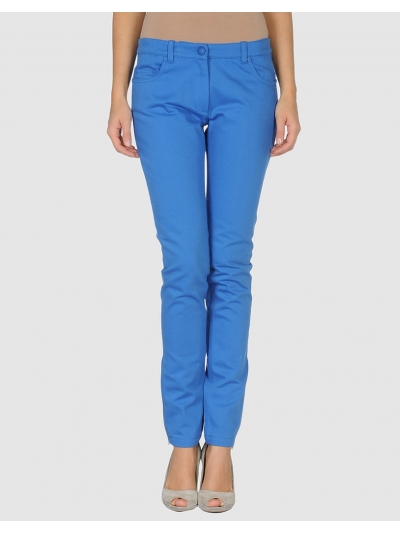 Blugi skinny colorati, cu talie joasa si fermoare la glezna