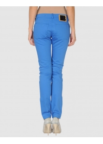 Blugi skinny colorati, cu talie joasa si fermoare la glezna