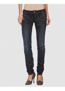 Blugi skinny prespalati, cu talie foarte joasa