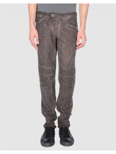 Pantaloni slim decolorati, cu textura de catifea si cusaturi moto