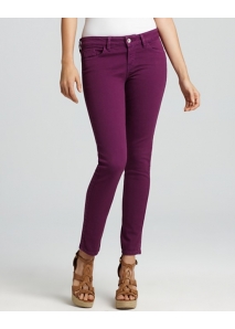 Blugi skinny pana la glezne, coloranti