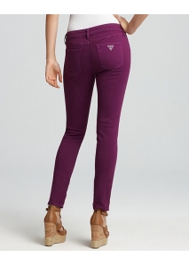 Blugi skinny pana la glezne, coloranti