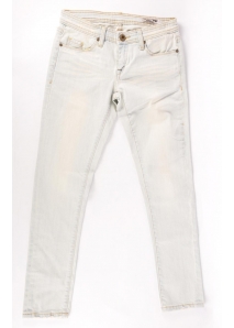 Lot basic - blugi skinny, pana la glezne si colanti din denim subtire