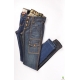 Lot basic - colanti din denim cu buzunare cargo RICH&SKINNY si blugi skinny 3/4 CURRENT/ELLIOTT