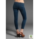 Lot basic - colanti din denim cu buzunare cargo RICH&SKINNY si blugi skinny 3/4 CURRENT/ELLIOTT