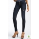 Lot basic - colanti din denim cu buzunare cargo RICH&SKINNY si blugi skinny 3/4 CURRENT/ELLIOTT