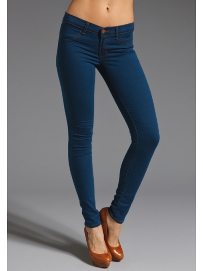 Colanti ultra skinny din denim subtire