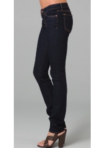Blugi skinny, ultra glossy, cu aspect de piele