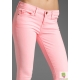 Blugi skinny pana la glezne, colorati, neon