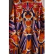 Rochie bandage cu decupaje la spate si print digital