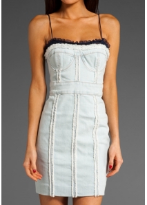 Rochie bandage din denim