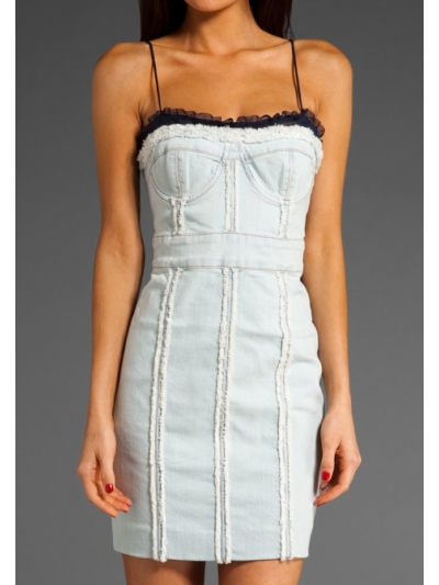 Rochie bandage din denim