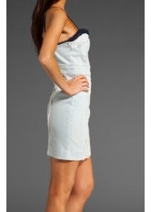 Rochie bandage din denim