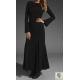 Rochie maxi decupata adanc la spate