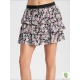 Fusta scurta cu volane si print floral