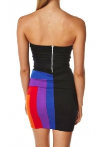 Rochie bandage, fara bretele