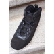 Ghete sport din piele, cu elemente hiker