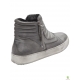 Ghete cu cusaturi moto, super slim, din piele