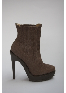 Botine din piele nubuck