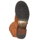 Botine biker din piele intoarsa cerata, accesorizate cu catarame metalice