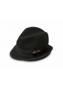 Palarie fedora din lana