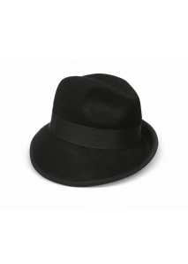 Palarie fedora din lana