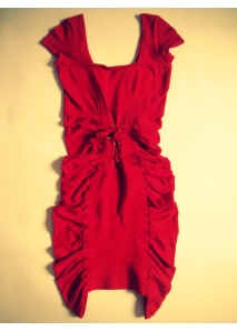 Rochie din tricotaj plasa