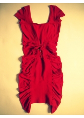Rochie din tricotaj plasa