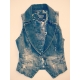 Rochie din tricotaj plasa